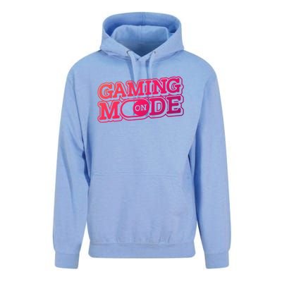 Gaming Mode On Nerd Video Games Geek Video Games Great Gift Unisex Surf Hoodie