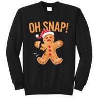 Gingerbread Man Oh Snap Christmas Sweatshirt