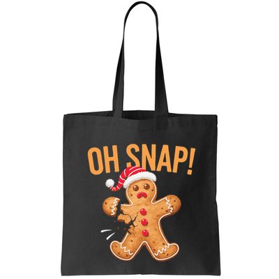 Gingerbread Man Oh Snap Christmas Bag