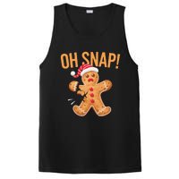 Gingerbread Man Oh Snap Christmas PosiCharge Competitor Tank