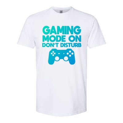 Gaming Mode On Dont Disturb Gaming Video Games Gift Softstyle CVC T-Shirt