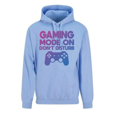 Gaming Mode On Dont Disturb Gaming Video Games Gift Unisex Surf Hoodie