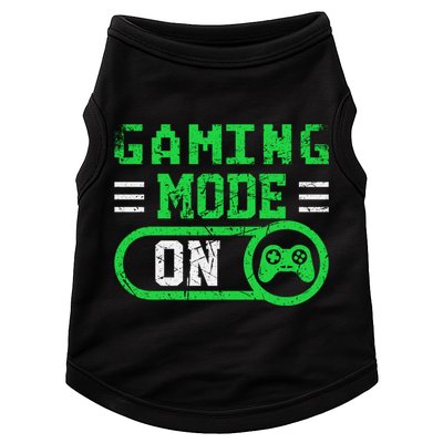 Gaming Mode On Distressed Video Game Controller Gamer Great Gift Doggie Tank