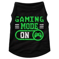 Gaming Mode On Distressed Video Game Controller Gamer Great Gift Doggie Tank
