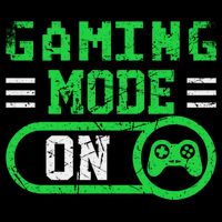 Gaming Mode On Distressed Video Game Controller Gamer Great Gift Sustainable Bucket Hat