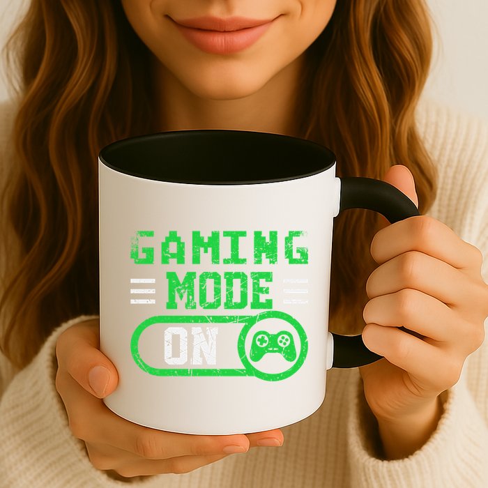 Gaming Mode On Distressed Video Game Controller Gamer Great Gift Mug