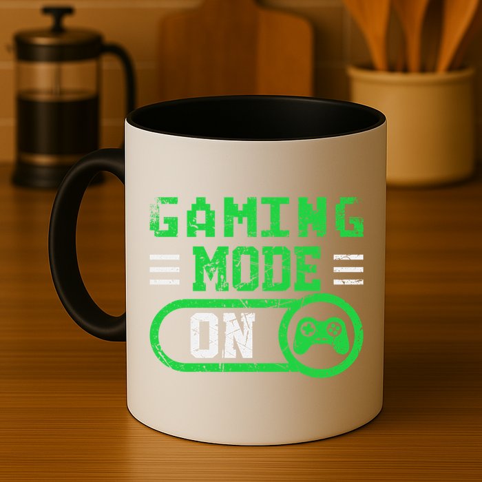 Gaming Mode On Distressed Video Game Controller Gamer Great Gift Mug