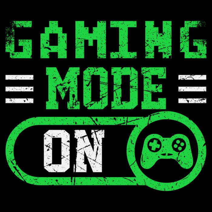 Gaming Mode On Distressed Video Game Controller Gamer Great Gift Flatbill Hat