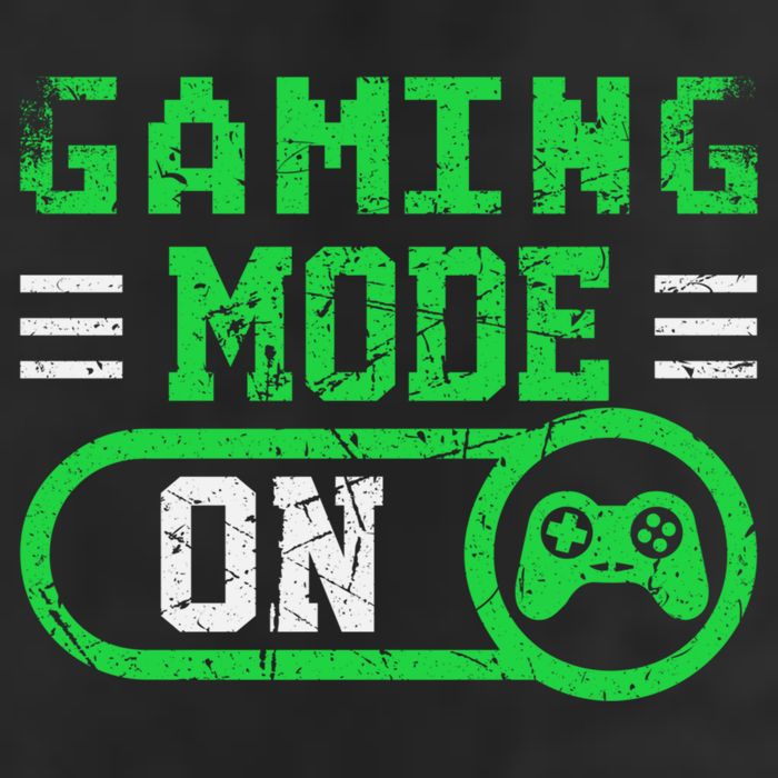 Gaming Mode On Distressed Video Game Controller Gamer Great Gift Large Microfiber Waffle Golf Towel