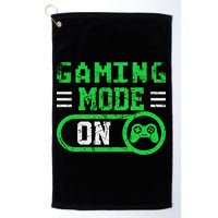 Gaming Mode On Distressed Video Game Controller Gamer Great Gift Golf Towel