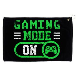 Gaming Mode On Distressed Video Game Controller Gamer Great Gift Grommeted Golf Towel