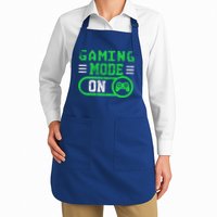 Gaming Mode On Distressed Video Game Controller Gamer Great Gift Apron