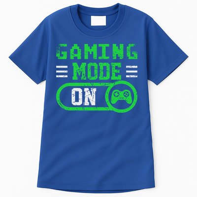 Gaming Mode On Distressed Video Game Controller Gamer Great Gift Tall T-Shirt