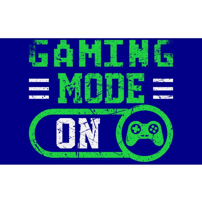 Gaming Mode On Distressed Video Game Controller Gamer Great Gift Bumper Sticker