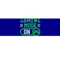 Gaming Mode On Distressed Video Game Controller Gamer Great Gift Bumper Sticker