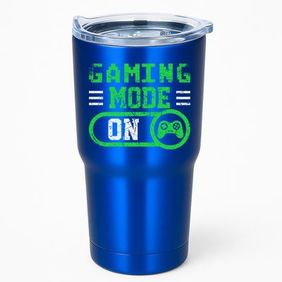 Gaming Mode On Distressed Video Game Controller Gamer Great Gift Tumbler