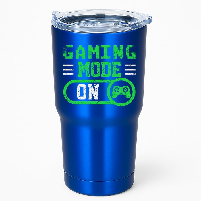 Gaming Mode On Distressed Video Game Controller Gamer Great Gift Tumbler