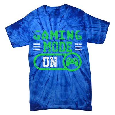 Gaming Mode On Distressed Video Game Controller Gamer Great Gift Tie-Dye T-Shirt