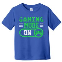 Gaming Mode On Distressed Video Game Controller Gamer Great Gift Toddler T-Shirt