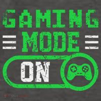Gaming Mode On Distressed Video Game Controller Gamer Great Gift Vector Backpack