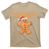 Gingerbread Man Oh Snap Christmas T-Shirt