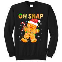 Gingerbread Man Oh Snap Funny Cute Christmas Sweatshirt