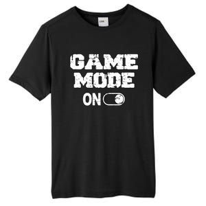 Game Mode On Video Games Player Quote Fun Outfit Cool Gift Tall Fusion ChromaSoft Performance T-Shirt