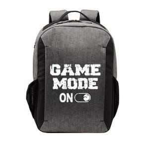 Game Mode On Video Games Player Quote Fun Outfit Cool Gift Vector Backpack