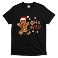 Gingerbread Man Oh Snap Christmas Funny Cookie Baking T-Shirt