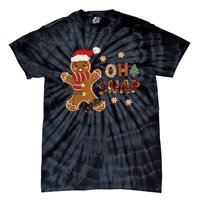 Gingerbread Man Oh Snap Christmas Funny Cookie Baking Tie-Dye T-Shirt