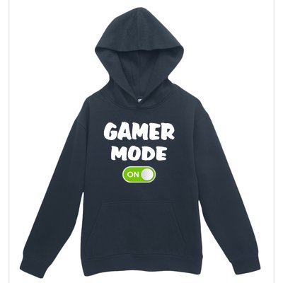 Game Mode On Cool Gaming Gift Meaningful Gift Urban Pullover Hoodie