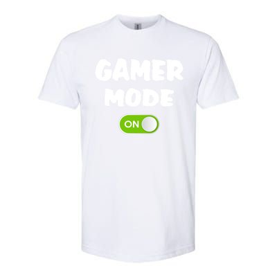 Game Mode On Cool Gaming Gift Meaningful Gift Softstyle CVC T-Shirt