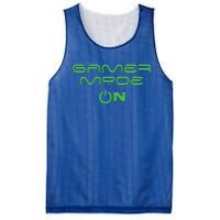 Game Mode On Gaming Virtual Reality Video Games Computer Gift Mesh Reversible Basketball Jersey Tank