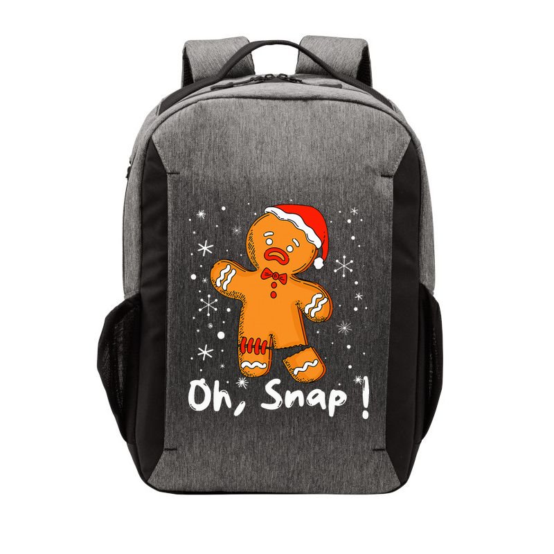 Gingerbread Man Oh Snap Christmas Cookie Costume Baking Team  Vector Backpack
