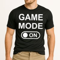 Game Mode On Funny Gaming Cool Gamer Simple Gift Cooling Performance Crew T-Shirt