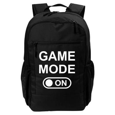 Game Mode On Funny Gaming Cool Gamer Simple Gift Backpack