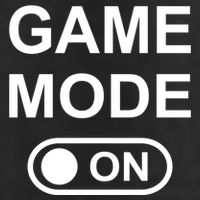 Game Mode On Funny Gaming Cool Gamer Simple Gift Golf Towel