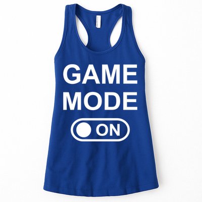 Game Mode On Funny Gaming Cool Gamer Simple Gift Womens Tank Top