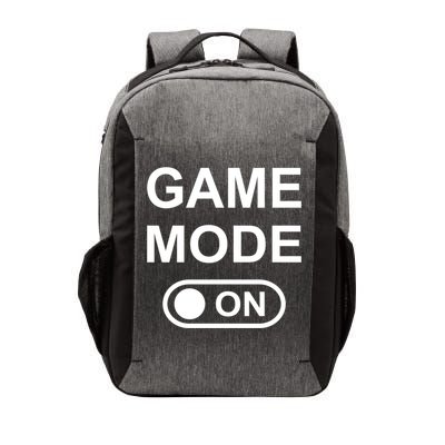 Game Mode On Funny Gaming Cool Gamer Simple Gift Vector Backpack