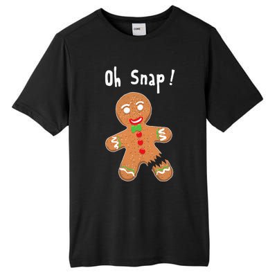 Gingerbread Man Oh Snap Christmas Cookie Costume Baking Team Tall Fusion ChromaSoft Performance T-Shirt