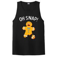 Gingerbread Man Oh Snap Christmas Funny Cookie Baking Gift PosiCharge Competitor Tank