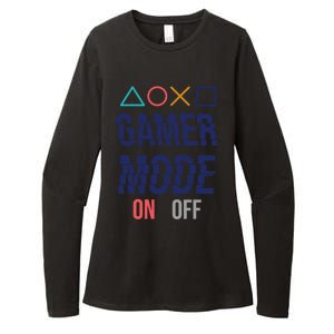 Gamer Mode On Gift Womens CVC Long Sleeve Shirt