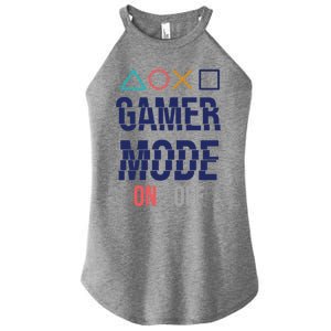 Gamer Mode On Gift Women's Perfect Tri Rocker Tank