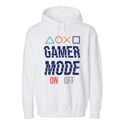 Gamer Mode On Gift Garment-Dyed Fleece Hoodie