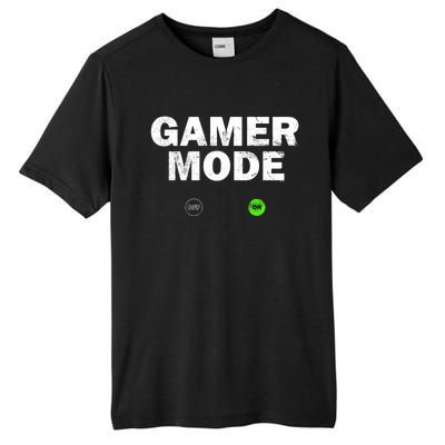 Gamer Mode On Fandom Video Games Cute Gift Tall Fusion ChromaSoft Performance T-Shirt