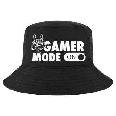 Gamer Mode On Awesome Video Game Convention Merch Gift Cool Comfort Performance Bucket Hat