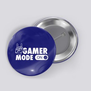 Gamer Mode On Awesome Video Game Convention Merch Gift Button