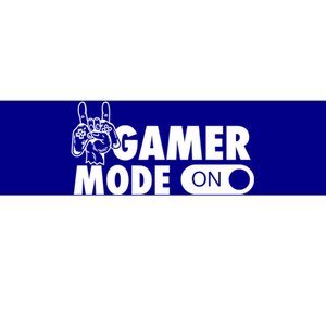 Gamer Mode On Awesome Video Game Convention Merch Gift Bumper Sticker