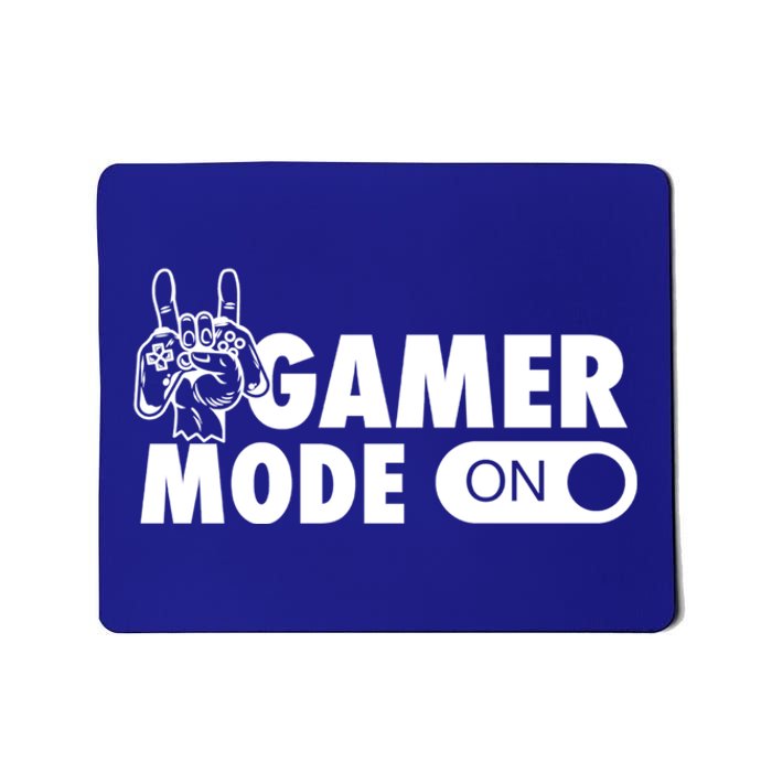 Gamer Mode On Awesome Video Game Convention Merch Gift Mousepad