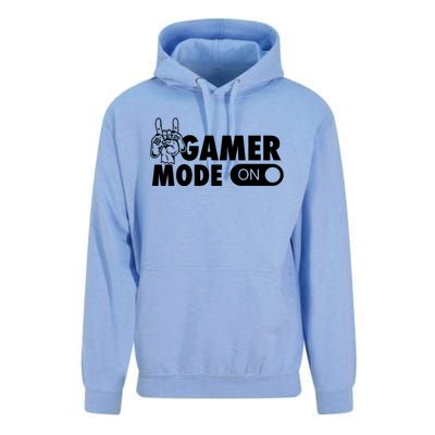 Gamer Mode On Awesome Video Game Convention Merch Gift Unisex Surf Hoodie